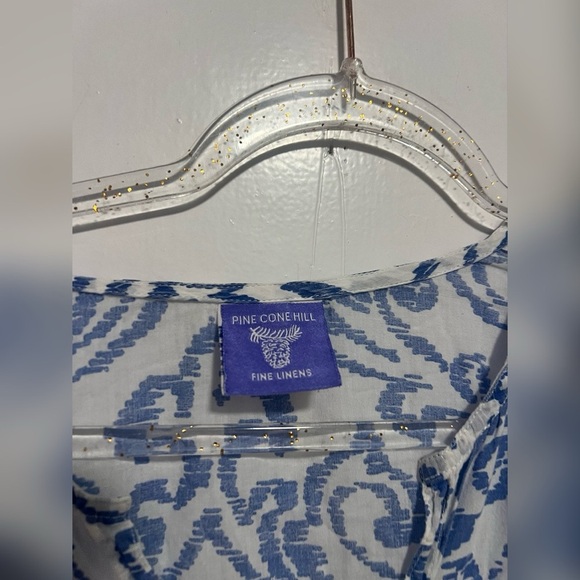 Pine Cone Hill Kaftan Muu Muu Dress One Size - Picture 2 of 4